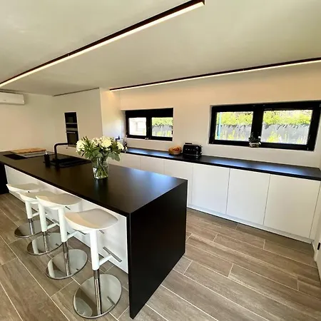 Vila P25 Luxueuze Met 5 Voor 10 Personen, 760m Met Garage En Tuin Koksijde